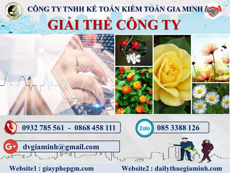Dịch vụ giải thể doanh nghiệp tại Cao Bằng – 3.000.000