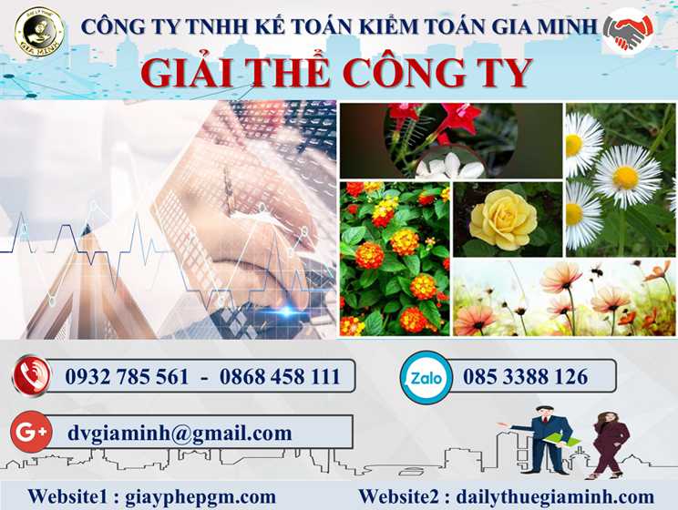 Dịch vụ giải thể công ty tại Điện Biên - 3.000.000 4 Dịch vụ giải thể doanh nghiệp tại Điện Biên – 3.000.000
