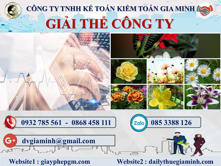 Dịch vụ giải thể doanh nghiệp tại Hải Phòng – 3.000.000