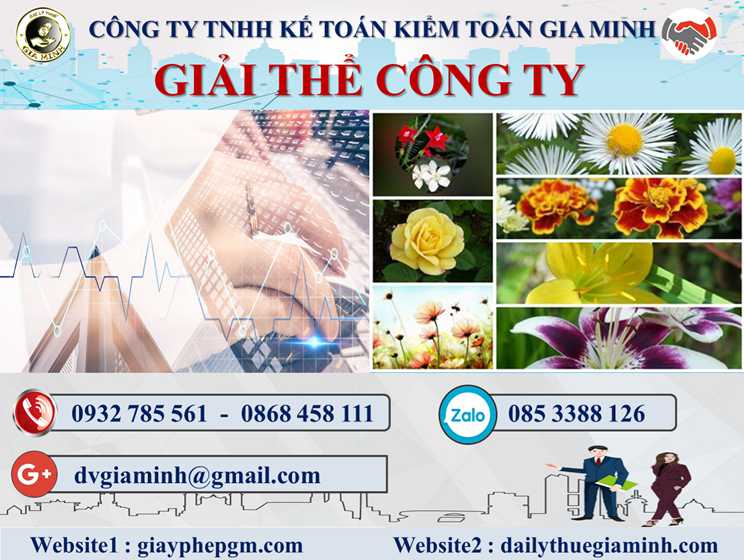 Dịch vụ giải thể công ty tại Huyện An Lão– 3.000.000 4 Dịch vụ giải thể doanh nghiệp tại Huyện An Lão – 3.000.000
