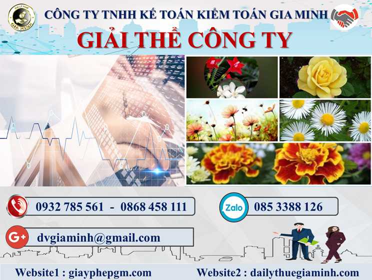 Dịch vụ giải thể công ty tại Huyện Định Hóa 4 Dịch vụ giải thể doanh nghiệp tại Huyện Định Hóa – 3.000.000