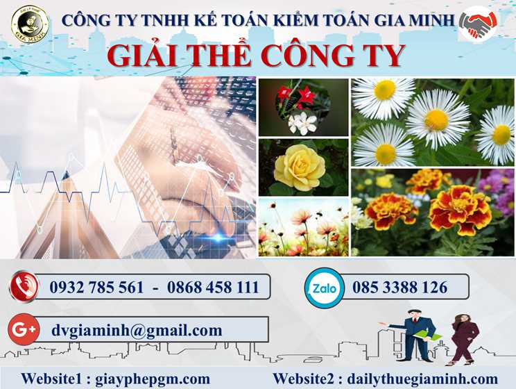 Dịch vụ giải thể công ty tại TT Huế - 3.000.000 4 Dịch vụ giải thể doanh nghiệp tại TT Huế – 3.000.000