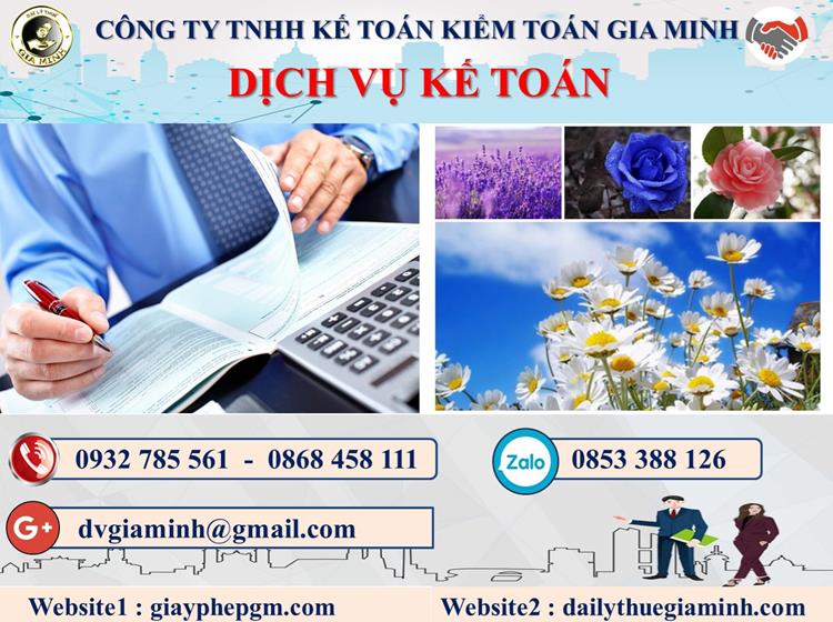 Dịch vụ kế toán báo cáo thuế tại Huyện Sóc Sơn 4 Thủ tục DVKT báo cáo thuế tại Huyện Sóc Sơn