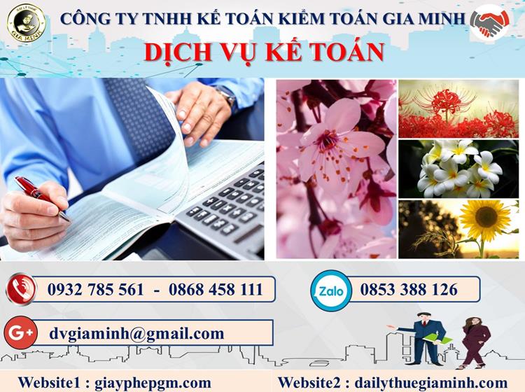 Dịch vụ kế toán báo cáo thuế tại Phú Quốc 4 Thủ tục DVKT báo cáo thuế tại Phú Quốc