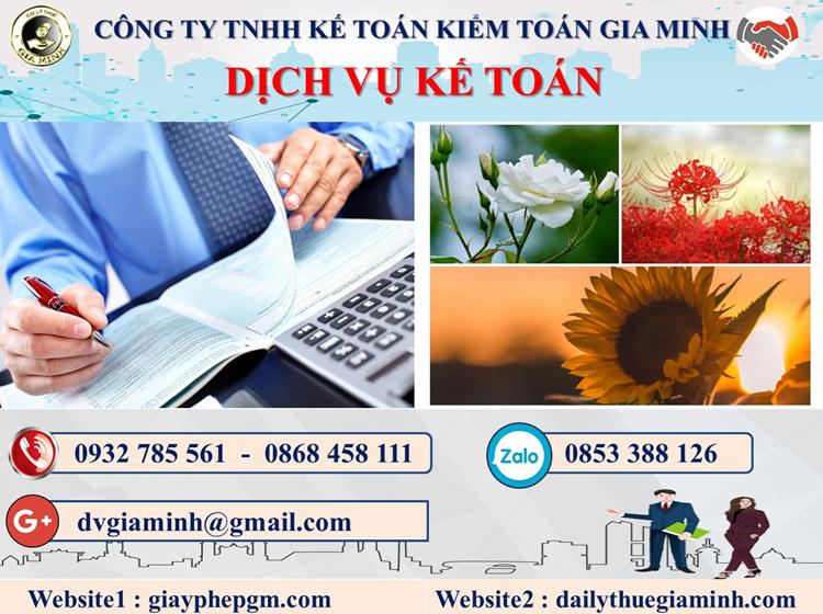 Thủ tục DVKT báo cáo thuế tại Quận 9