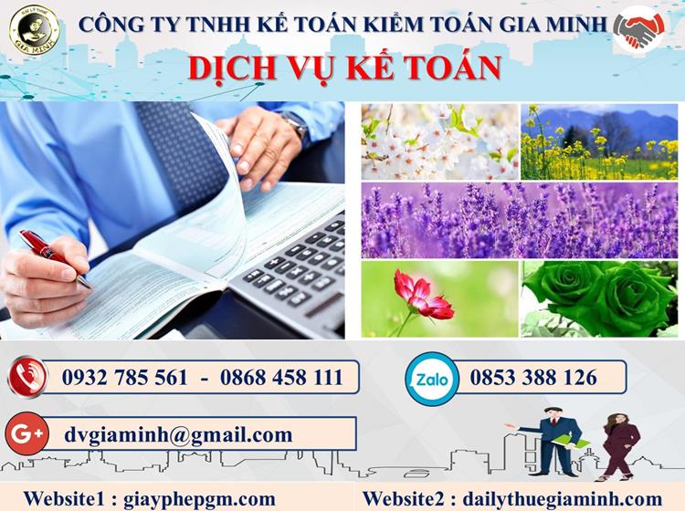 Dịch vụ kế toán báo cáo thuế tại Quận Tây Hồ 4 Thủ tục DVKT báo cáo thuế tại Quận Tây Hồ