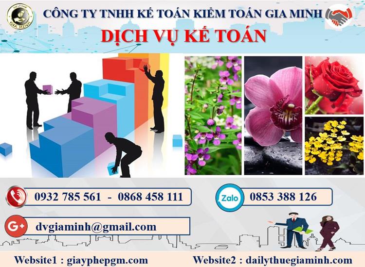 Dịch vụ kế toán chuyên nghiệp tại Bình Phước 4 Thủ tục dịch vụ kế toán chuyên nghiệp tại Bình Phước