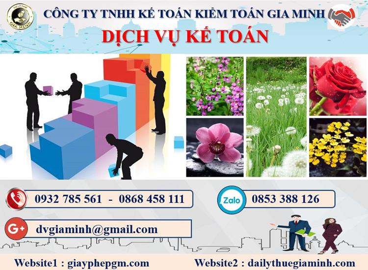 Dịch vụ kế toán chuyên nghiệp tại Đà Nẵng 4 Thủ tục dịch vụ kế toán chuyên nghiệp tại Đà Nẵng