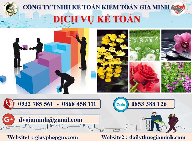 Dịch vụ kế toán chuyên nghiệp tại Thành phố Hải Phòng 4 Thủ tục dịch vụ kế toán chuyên nghiệp tại Thành phố Hải Phòng