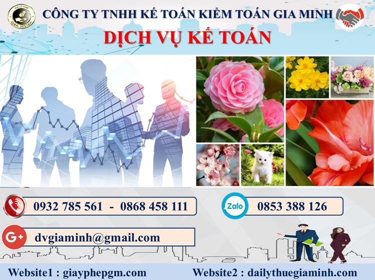 Dịch vụ kế toán giá rẻ tại Hải Phòng 4 Thủ tục kế toán tại Hải Phòng