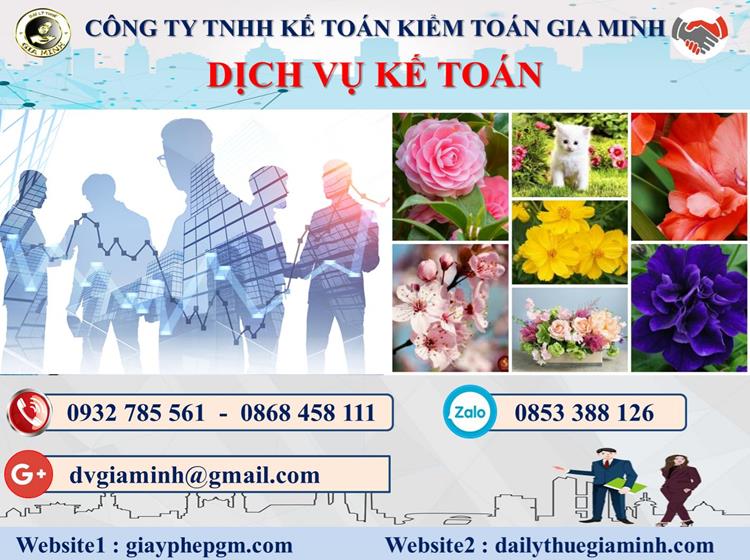 Dịch vụ kế toán giá rẻ tại Huyện Thủy Nguyên 4 Thủ tục kế toán tại Huyện Thủy Nguyên