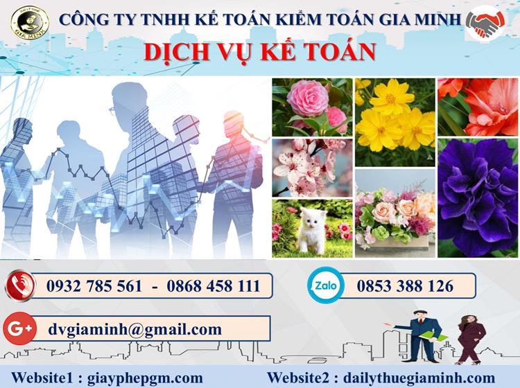 Thủ tục kế toán tại Huyện Tiên Lãng