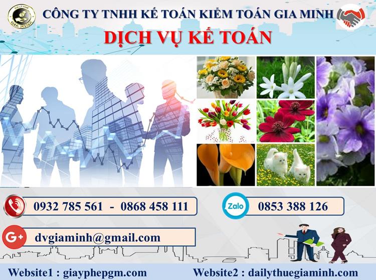 Dịch vụ kế toán giá rẻ tại Quận Bình Thạnh 4 Thủ tục kế toán tại Quận Bình Thạnh