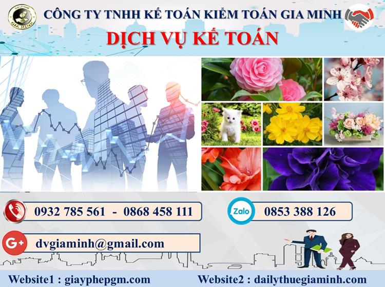 Dịch vụ kế toán giá rẻ tại Quận Đồ Sơn 4 Thủ tục kế toán tại Quận Đồ Sơn