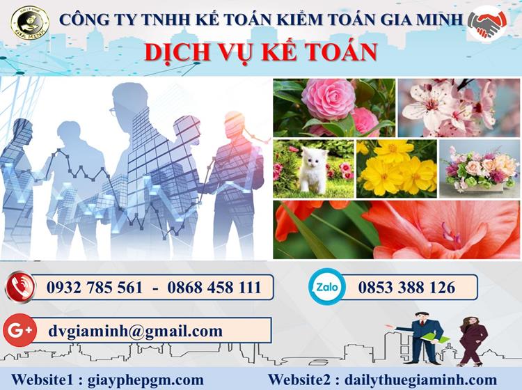 Dịch vụ kế toán giá rẻ tại Quận Liên Chiểu 4 Thủ tục kế toán tại Quận Liên Chiểu