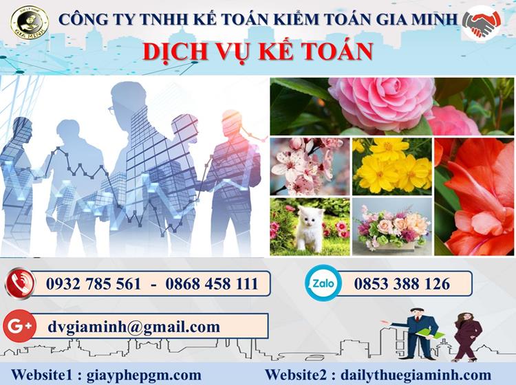Dịch vụ kế toán giá rẻ tại Quận Ngũ Hành Sơn 4 Thủ tục kế toán tại Quận Ngũ Hành Sơn