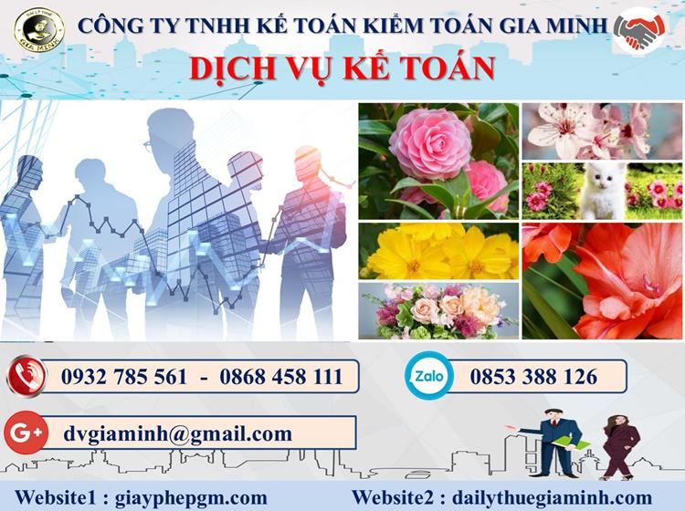 Dịch vụ kế toán giá rẻ tại Quận Sơn Trà 4 Thủ tục kế toán tại Quận Sơn Trà