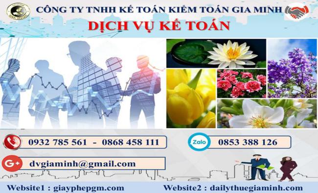 Dịch vụ kế toán trọn gói tại Bắc Kạn 4 Thủ tục kế toán trọn gói tại Bắc Kạn