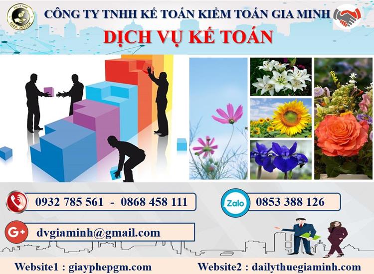 Dịch vụ kế toán trọn gói từ 500000/ tháng tại Huyện Phúc Thọ