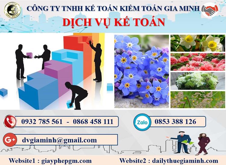Dịch vụ kế toán trọn gói từ 500000/ tháng tại Huyện Vĩnh Thạnh
