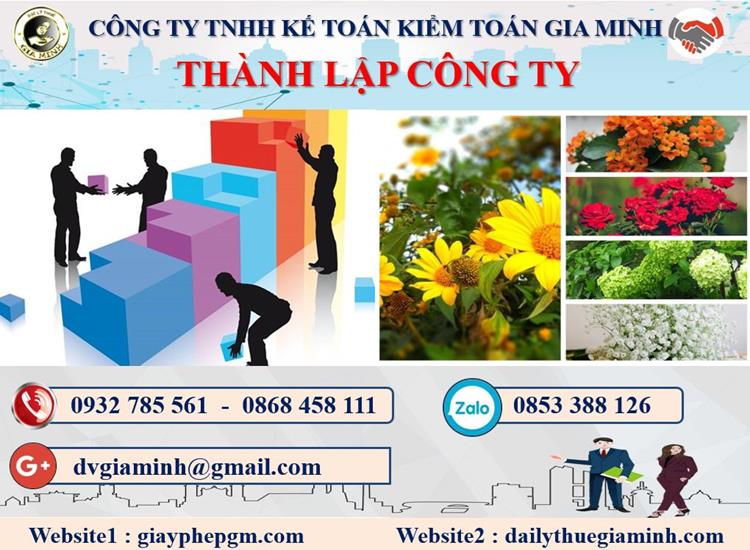 Thủ tục thành lập doanh nghiệp ở Lào Cai