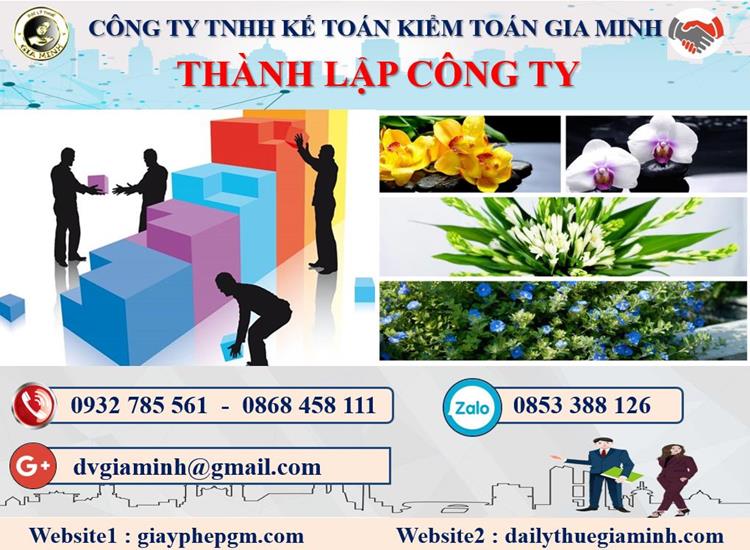 Thủ tục thành lập doanh nghiệp ở Quận Hải An