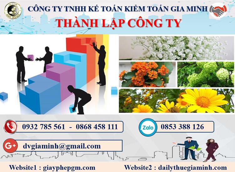 Dịch vụ thành lập doanh nghiệp ở Quận Hai Bà Trưng 4 Thủ tục thành lập doanh nghiệp ở Quận Hai Bà Trưng