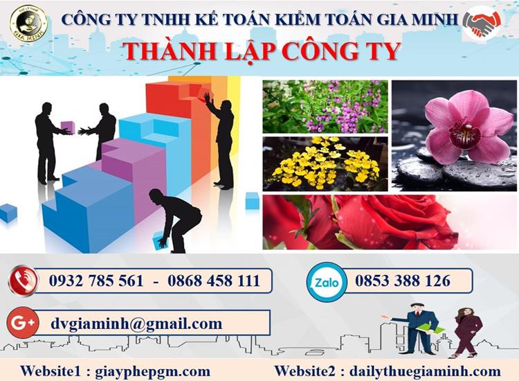 Thủ tục thành lập doanh nghiệp ở Quận Liên Chiểu