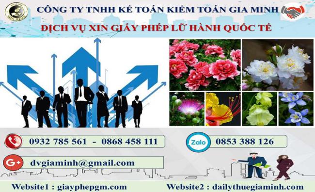 Dịch vụ xin giấy phép lữ hành quốc tế Thái Nguyên