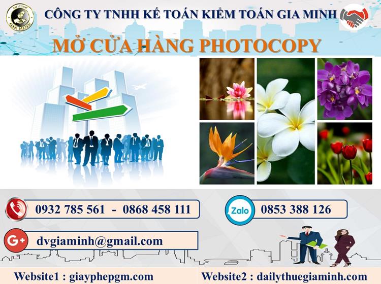 Mở cửa hàng photocopy tại Hòa Bình 4 Thủ tục mở cửa hàng tại Hòa Bình