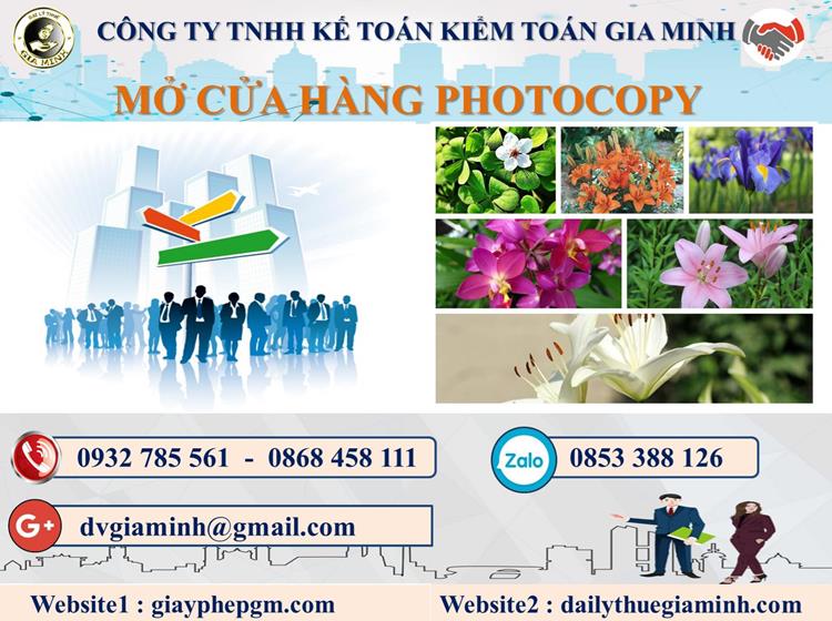 Mở cửa hàng photocopy tại Thành phố Hải Phòng 4 Thủ tục mở cửa hàng tại Thành phố Hải Phòng