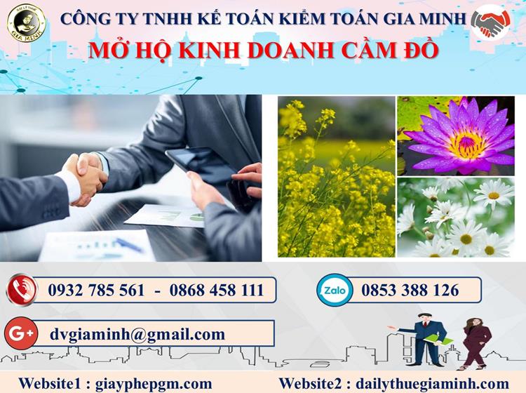 Mở hộ kinh doanh cầm đồ tại Đà Nẵng 1 Thủ tục mở hộ kinh doanh cầm đồ tại Đà Nẵng