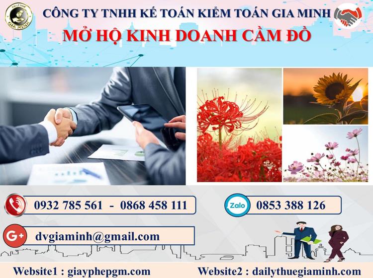 Mở hộ kinh doanh cầm đồ tại Phú Quốc 4 Thủ tục mở hộ kinh doanh cầm đồ tại Phú Quốc