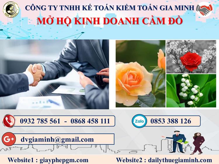 Mở hộ kinh doanh cầm đồ tại Thành phố Hải Phòng 4 Thủ tục mở hộ kinh doanh cầm đồ tại Thành phố Hải Phòng