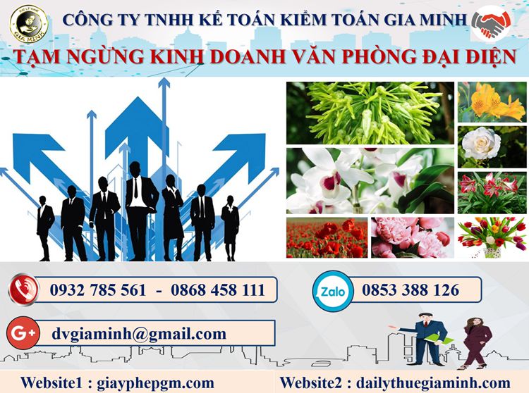 Tạm ngừng kinh doanh văn phòng đại diện tại Bắc Kạn 4 Thủ tục tạm ngừng kinh doanh văn phòng đại diện tại Bắc Kạn