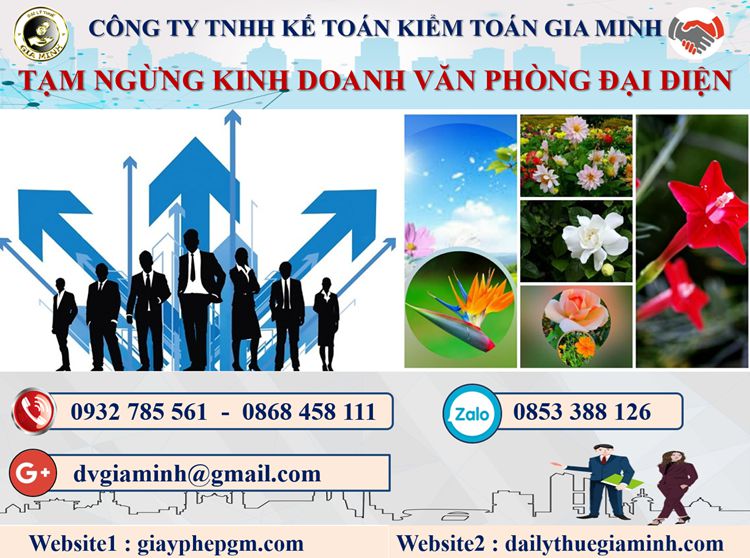 Tạm ngừng kinh doanh văn phòng đại diện tại Hà Nam 4 Thủ tục tạm ngừng kinh doanh văn phòng đại diện tại Hà Nam