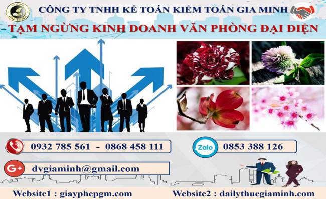 Thủ tục tạm ngừng kinh doanh văn phòng đại diện tại Huyện Thanh Oai