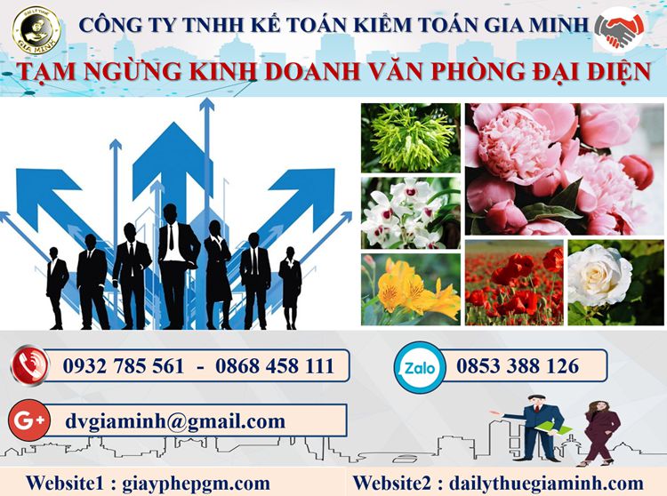 Thủ tục tạm ngừng kinh doanh văn phòng đại diện tại Huyện Ứng Hoà
