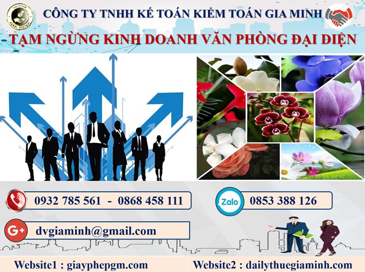 Tạm ngừng kinh doanh văn phòng đại diện tại Lâm Đồng 4 Thủ tục tạm ngừng kinh doanh văn phòng đại diện tại Lâm Đồng