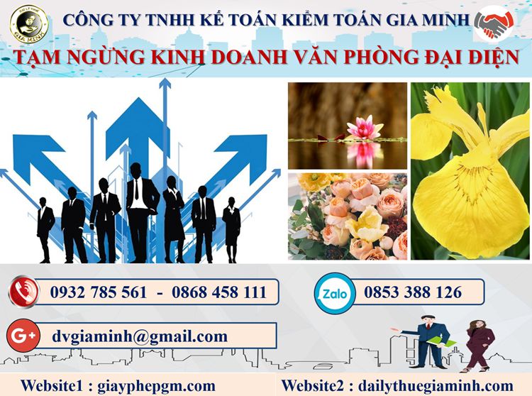 Thủ tục tạm ngừng kinh doanh văn phòng đại diện tại Quận 6