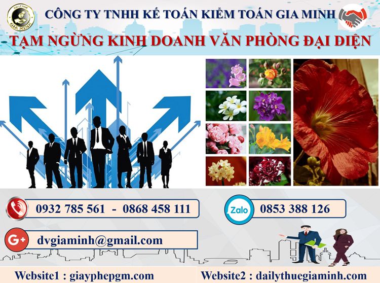 Thủ tục tạm ngừng kinh doanh văn phòng đại diện tại Quận Hoàng Mai