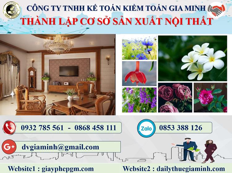 Thủ tục thành lập CSSX nội thất tại Hải Phòng