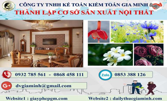 Thủ tục thành lập CSSX nội thất tại Thành Phố Hải Phòng