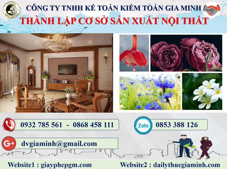 Thủ tục thành lập CSSX nội thất tại Vũng Tàu