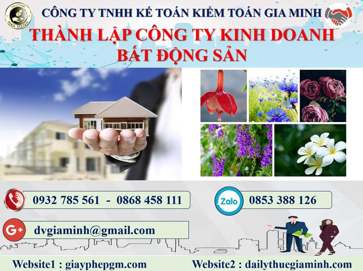 Thủ tục thành lập công ty kinh doanh BĐS tại Hưng Yên