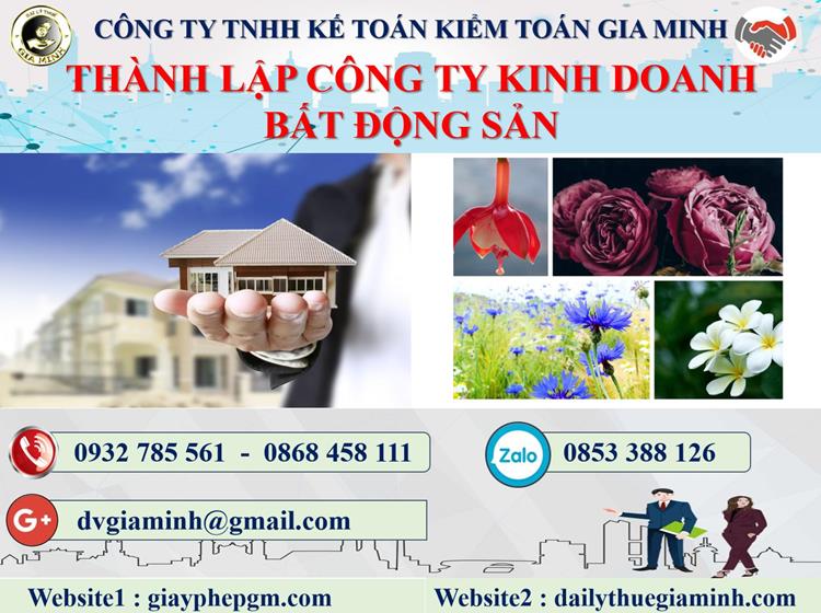 Thủ tục thành lập công ty kinh doanh BĐS tại Vũng Tàu