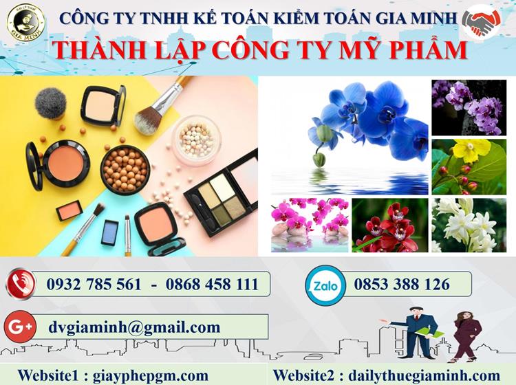 Thành lập công ty kinh doanh mỹ phẩm tại Phú Quốc 4 Thủ tục thành lập doanh nghiệp kinh doanh mỹ phẩm tại Phú Quốc