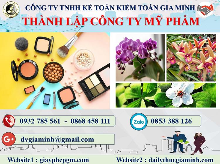 Thành lập công ty kinh doanh mỹ phẩm tại Quận Thủ Đức 4 Thủ tục thành lập doanh nghiệp kinh doanh mỹ phẩm tại Quận Thủ Đức