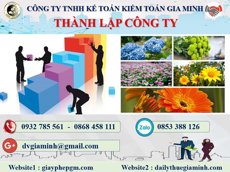 Thủ tục thành lập doanh nghiệp sản xuất bánh kẹo tại Bến Tre