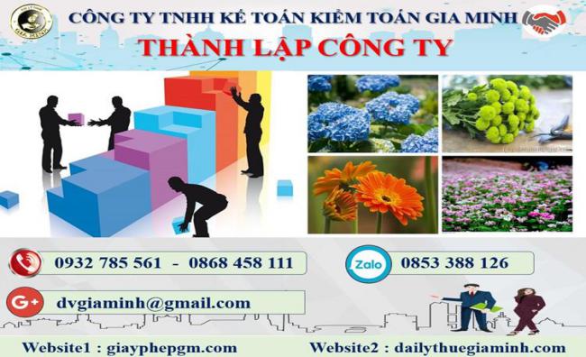 Thủ tục thành lập doanh nghiệp sản xuất bánh kẹo tại Huyện Hóc Môn